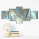 Abstract Pearlescent Layers Wall Art Abstract Pearlescent Layers Wall Art