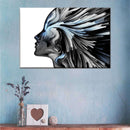 Abstract Silver Profile Colors Wall Art Abstract Silver Profile Colors Wall Art