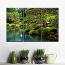 Zen Lakeside Bonsai Trees Wall Art Zen Lakeside Bonsai Trees Wall Art