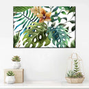 Wild Monstera Leaves Wall Art Wild Monstera Leaves Wall Art