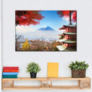 Autumn Mount Fuji Wall Art Autumn Mount Fuji Wall Art
