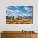 Teton Range Moulton Barn Wall Art Teton Range Moulton Barn Wall Art