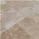 Mina Rustic Antique French Pattern Set Travertine Tile Mina Rustic Antique French Pattern Set Travertine Tile