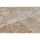 Mina Rustic Antique French Pattern Set Travertine Tile Mina Rustic Antique French Pattern Set Travertine Tile