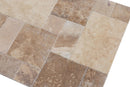 Volcano Antique French Pattern Set Travertine Tile - Full TruckLoad Volcano Antique French Pattern Set Travertine Tile - Full TruckLoad