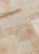 Scott Rustic Antique French Pattern Set Travertine Tile Scott Rustic Antique French Pattern Set Travertine Tile