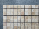 Patara 12" x 12" Honed Travertine Mesh-Mounted Mosaic Tile Patara 12" x 12" Honed Travertine Mesh-Mounted Mosaic Tile