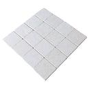 20012445 Champagne pearl tumbled limestone tiles 4x4 perspective view product shot 20012445 Champagne pearl tumbled limestone tiles 4x4 perspective view product shot
