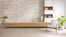 Beige 3D Vein Cut Travertine Stone Siding Ledger Panel Beige 3D Vein Cut Travertine Stone Siding Ledger Panel