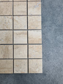 Patara 12" x 12" Honed Travertine Mesh-Mounted Mosaic Tile Patara 12" x 12" Honed Travertine Mesh-Mounted Mosaic Tile