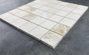 Shell Stone Limestone 2"x2" Honed on 12" x 12" Mesh Mosaic Tile Shell Stone Limestone 2"x2" Honed on 12" x 12" Mesh Mosaic Tile