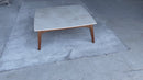 Burdur Beige Marble Coffee Table Polished and Eased Edge Burdur Beige Marble Coffee Table Polished and Eased Edge