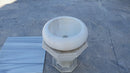 Carrara White Marble Natural Stone Vessel Sink (D)15.5" (H)6" Carrara White Marble Natural Stone Vessel Sink (D)15.5" (H)6"