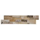 Antico Onyx Ledger 3D Panel 6"x24" Honed Natural Travertine Wall Tile Antico Onyx Ledger 3D Panel 6"x24" Honed Natural Travertine Wall Tile