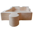 Beige Travertine puzzle shape farmhouse sink NTRVS02 sizeBeige Travertine puzzle shape farmhouse sink NTRVS02 size (W)16" (L)27.5" (H)6" side view product shot Beige Travertine puzzle shape farmhouse sink NTRVS02 sizeBeige Travertine puzzle shape farmhouse sink NTRVS02 size (W)16" (L)27.5" (H)6" side view product shot