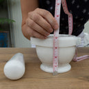 Bianco Carrara White Marble Mortar/Pestle Polished Bianco Carrara White Marble Mortar/Pestle Polished