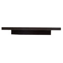 Black Andesite Natural Stone Rectangular Shape Vessel Sink Honed (W)16" (L)26" (H)5" SKU-DSAN01 product shot front  view Black Andesite Natural Stone Rectangular Shape Vessel Sink Honed (W)16" (L)26" (H)5" SKU-DSAN01 product shot front  view