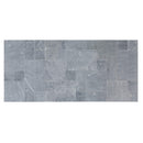 Bluestone French Pattern Marble Tile Brushed Soft Edge SKU-40040106 product shot top view Bluestone French Pattern Marble Tile Brushed Soft Edge SKU-40040106 product shot top view