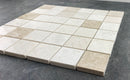 Vanilla Beige Marble 2"x2" Honed on 12" x 12" Mesh Mosaic Tile Vanilla Beige Marble 2"x2" Honed on 12" x 12" Mesh Mosaic Tile