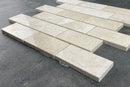 Vanilla Beige Marble 2"x4" Brick Honed on 12" x 12" Mesh Mosaic Tile Vanilla Beige Marble 2"x4" Brick Honed on 12" x 12" Mesh Mosaic Tile