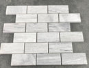 Solto White Marble 2"x4" Brick Honed on 12" x 12" Mesh Mosaic Tile Solto White Marble 2"x4" Brick Honed on 12" x 12" Mesh Mosaic Tile