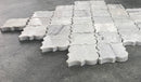Solto White Marble Casablanca on 12" x 12" Mesh Mosaic Tile Solto White Marble Casablanca on 12" x 12" Mesh Mosaic Tile