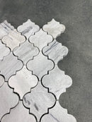 Solto White Marble Casablanca on 12" x 12" Mesh Mosaic Tile Solto White Marble Casablanca on 12" x 12" Mesh Mosaic Tile