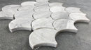 Solto White Marble Laguna on 12" x 12" Mesh Mosaic Tile Solto White Marble Laguna on 12" x 12" Mesh Mosaic Tile