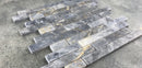 Luna Sky Marble Strip Liner on 12" x 12" Mesh Mosaic Tile Luna Sky Marble Strip Liner on 12" x 12" Mesh Mosaic Tile