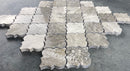 Silver Shadow Marble Casablanca on 12" x 12" Mesh Mosaic Tile Silver Shadow Marble Casablanca on 12" x 12" Mesh Mosaic Tile