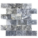 Luna sky marble mosaic 2x4 on 12x12 mesh brick SKU-HSLS2x4BMOSH Prpduct shot on white background. Luna sky marble mosaic 2x4 on 12x12 mesh brick SKU-HSLS2x4BMOSH Prpduct shot on white background.
