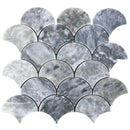 Luna sky marble mosaic laguna on 12x12 mesh brick view on white background SKU-HSLSLAGBMOSH Luna sky marble mosaic laguna on 12x12 mesh brick view on white background SKU-HSLSLAGBMOSH