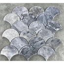 Luna sky marble mosaic laguna on 12x12 mesh brick SKU-HSLSLAGBMOSH Top view Luna sky marble mosaic laguna on 12x12 mesh brick SKU-HSLSLAGBMOSH Top view