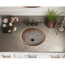 Noce Brown Travertine Natural Stone Drop-in Sink Honed and Filled Noce Brown Travertine Natural Stone Drop-in Sink Honed and Filled