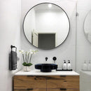 Natural Stone Toros Black Marble Above Counter Vessel Sink Polished (D)16" (H)6" Natural Stone Toros Black Marble Above Counter Vessel Sink Polished (D)16" (H)6"
