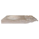 Stone Travertine Troia Light Above Counter Sink  Stone Travertine Troia Light Above Counter Sink