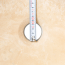 Natural Stone Honed Circular Light Travertine Vessel Sink SKU-20020022 drain hole metric size Natural Stone Honed Circular Light Travertine Vessel Sink SKU-20020022 drain hole metric size