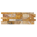 Scabos Travertine Split Face Stacked Stone Ledger Panel SKU-20107184  product shot Scabos Travertine Split Face Stacked Stone Ledger Panel SKU-20107184  product shot