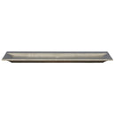 Seagrass Fossil Limestone Rectangular Vessel Sink Honed (W)16" (L)48" (H)2.5" SKU-NRSTC40 product shot front view Seagrass Fossil Limestone Rectangular Vessel Sink Honed (W)16" (L)48" (H)2.5" SKU-NRSTC40 product shot front view