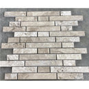 Silver Shadow Marble Liner on 12" x 12" Mesh Mosaic Tile SKU-HSHSSLNBMOSH under sunlight Silver Shadow Marble Liner on 12" x 12" Mesh Mosaic Tile SKU-HSHSSLNBMOSH under sunlight