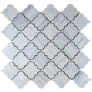 Solto white marble mosaic tile casablanca on 12x12 mesh honed top view SKU-HSSWCMOSH Solto white marble mosaic tile casablanca on 12x12 mesh honed top view SKU-HSSWCMOSH