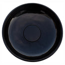 Toros Black marble Round Above Counter Sink Polished size D 16'' H6'' SKU NTRSTC52 top view product shot Toros Black marble Round Above Counter Sink Polished size D 16'' H6'' SKU NTRSTC52 top view product shot
