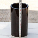 Marble Wine Cooler Sloped Design Polished (D)4.5" (H)9.5" metric size Marble Wine Cooler Sloped Design Polished (D)4.5" (H)9.5" metric size