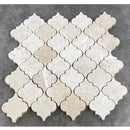 Vanilla Beige Marble Casablanca on 12" x 12" Mesh Mosaic Tile SKU-HSVBCMOSH top view Vanilla Beige Marble Casablanca on 12" x 12" Mesh Mosaic Tile SKU-HSVBCMOSH top view