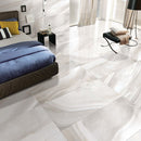 anka aqua glossy rectified porcelain wall and floor tile 23.60"x47.25" (60cmx120cm) size installed on bedroom floor anka aqua glossy rectified porcelain wall and floor tile 23.60"x47.25" (60cmx120cm) size installed on bedroom floor