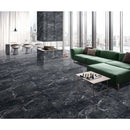 Anka biga anthracite glossy porcelain wall and floor tile rectified size 24"x48" SKU-165305 Anka biga anthracite glossy porcelain wall and floor tile rectified size 24"x48" SKU-165305