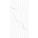 Anka classic carrara silver glossy unrectified porcelain form decor wall tile 12"x24" SKU-170047 Anka classic carrara silver glossy unrectified porcelain form decor wall tile 12"x24" SKU-170047