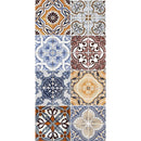 anka colourful pattern glossy unrectified porcelain wall tile size 30cmx60cm SKU 165139 product shot anka colourful pattern glossy unrectified porcelain wall tile size 30cmx60cm SKU 165139 product shot
