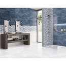 Diva Blue Glossy Rectified Porcelain Wall and Floor Tile Diva Blue Glossy Rectified Porcelain Wall and Floor Tile
