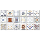 Anka dora glossy porcelain wall tile 12"x24" SKU-170030 Top shot of product Anka dora glossy porcelain wall tile 12"x24" SKU-170030 Top shot of product